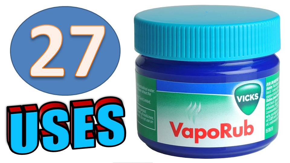 USES VICKS VAPORUB