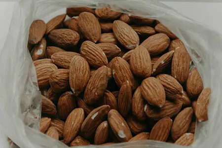 Almonds are a great source of Vitamin E