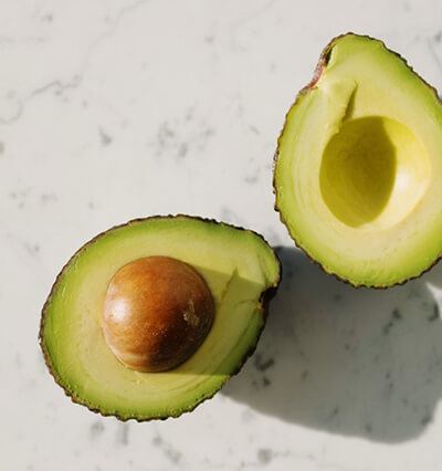 Avocados are a great source of healthy monounsaturated fat and antioxidants