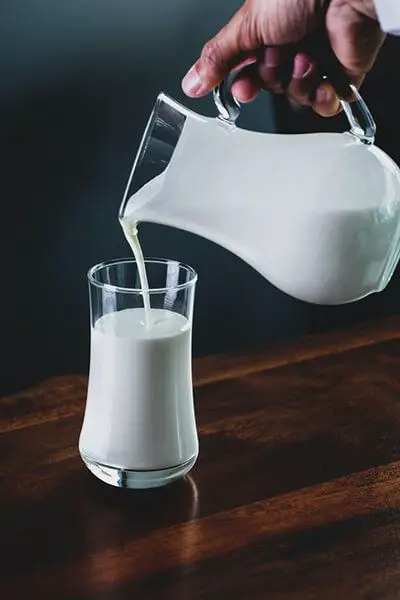 Low fat milk is a great source of calcium