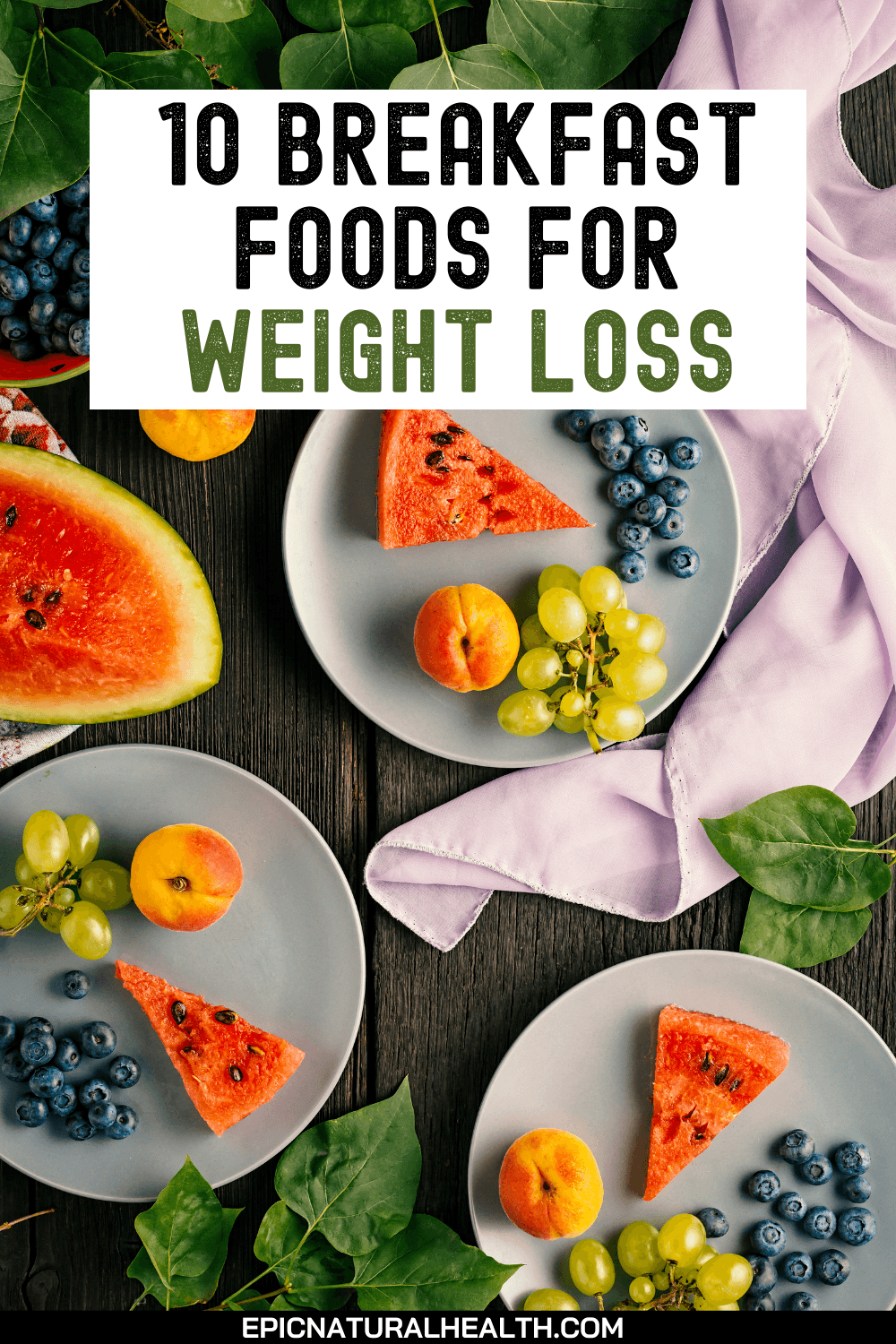 10 Breakfast foods for weight loss