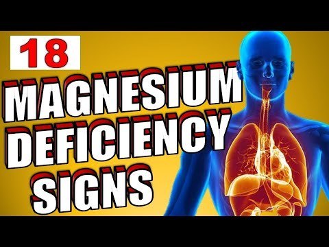 18 magnesium deficiency signs