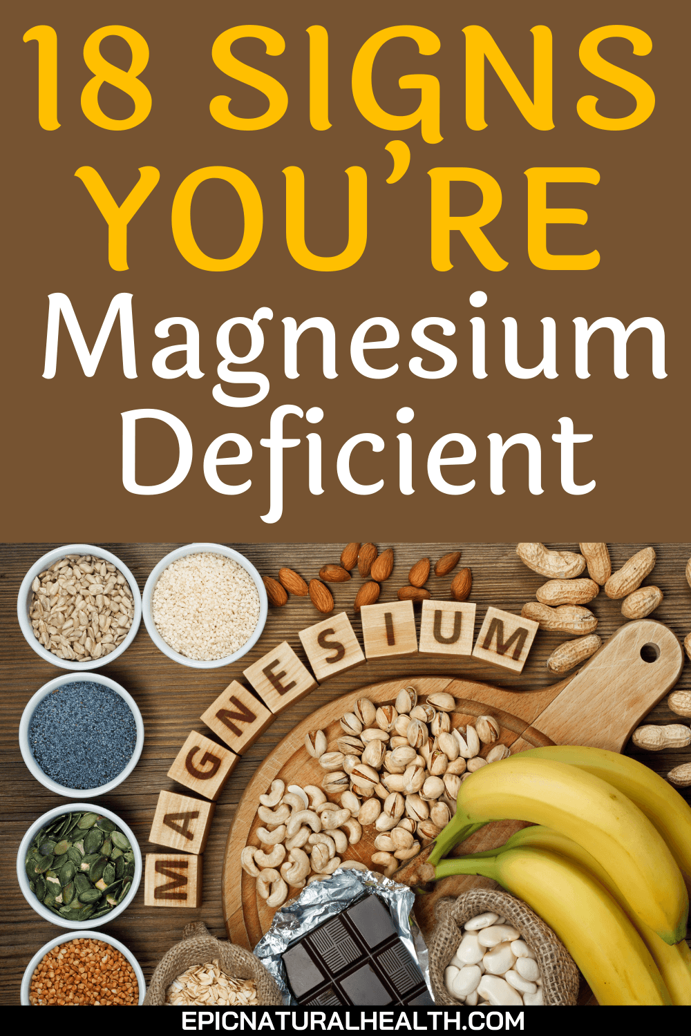 18 signs you're magnesium deficient