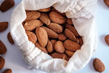 Almond has high in magnesium, which helps to stimulate the digestive tract