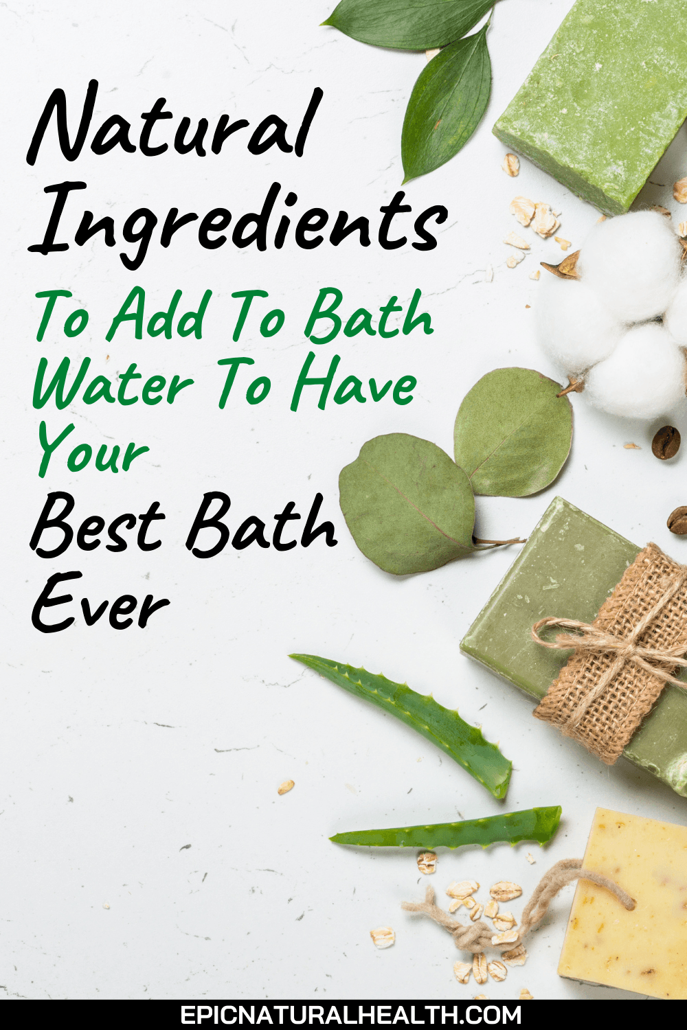 Ingredients to add to bath water to have your best bath ever