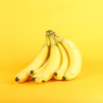 Banana has vitamins A,B, and E that are good for your skin