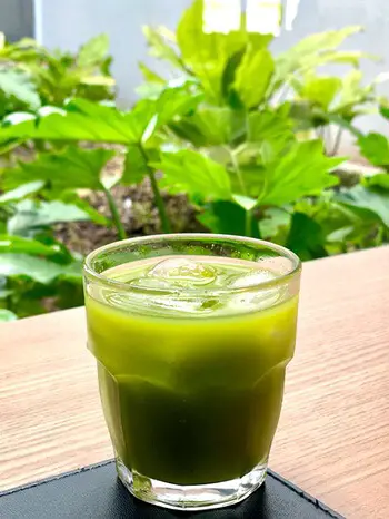 Green juice are low in sugar