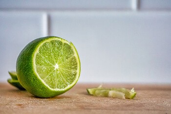 Lime is actually just as effective as chewing nicotine gum