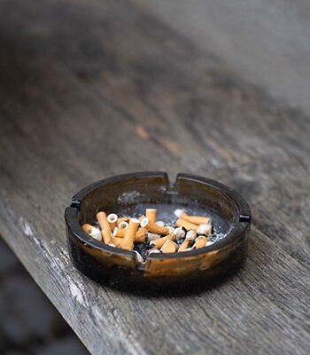 Nicotine smell can linger in your walls and furnitures