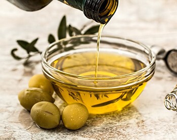 Olive oil can also help maintain the collagen in your skin