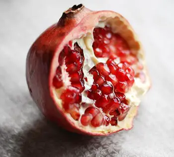 Pomegranate is rich in Vitamin C that is essential in increasing platelet count