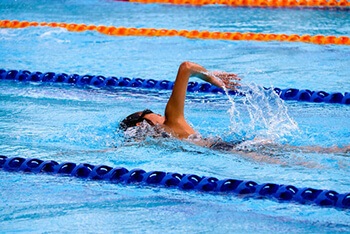 endorphin-boosting cardiovascular exercise like swimming