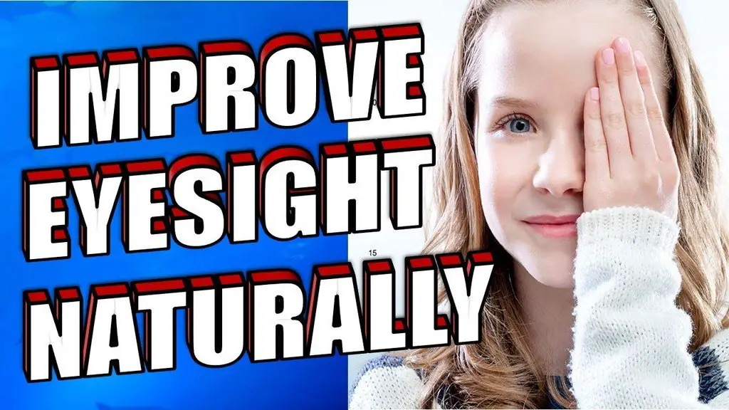 Improve Eyesight Naturally