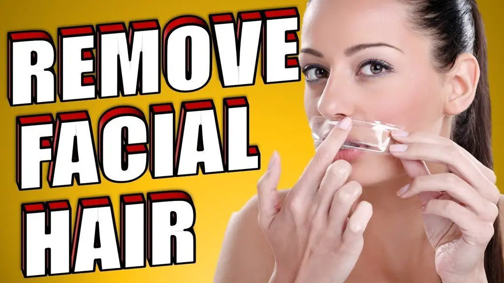 remove facial hair
