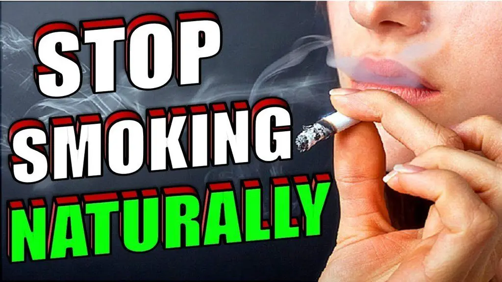 stop smoking naturally