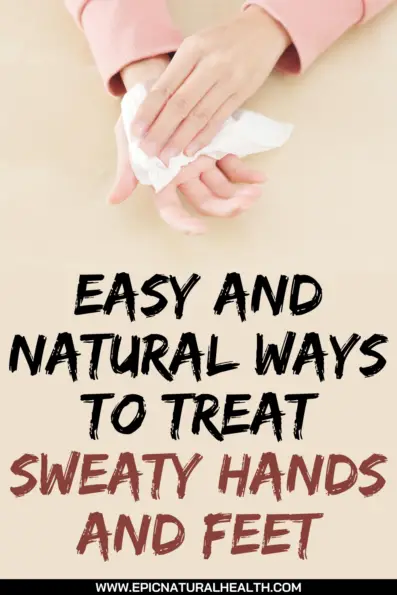 sweaty hands cure