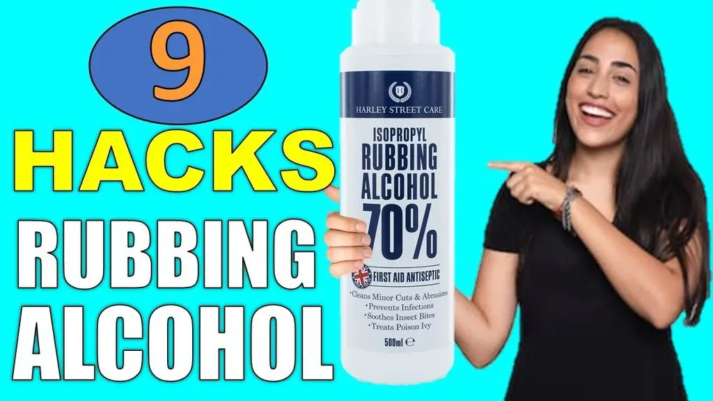 9 hacks rubbing alcohol