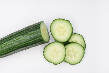Cucumber can help brighten dull skin