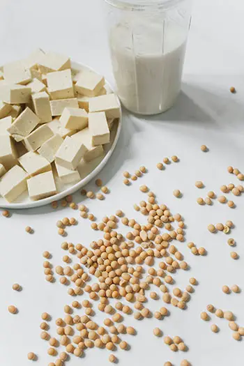 Cut down on estrogen rich food like tofu and soybean