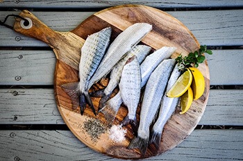 Increase your protein intake by eating fish