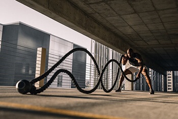 Sore muscles due to intense workout Sore muscles due to intense workout
