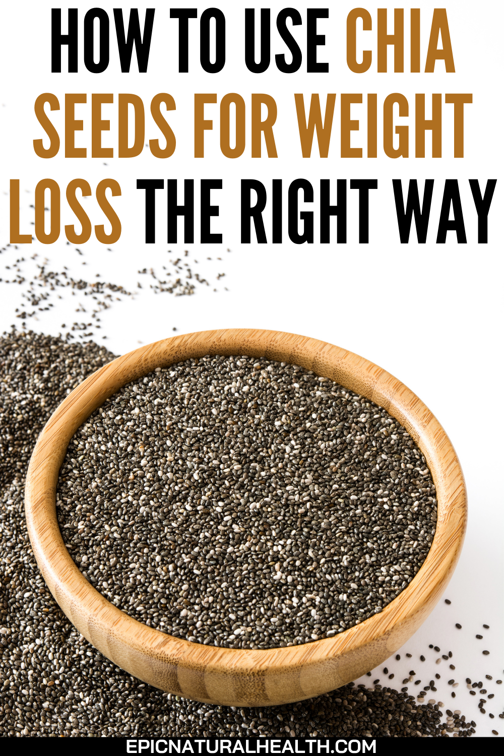 chia seeds weight loss pin