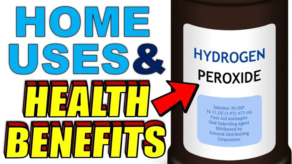 home uses and health benefits of hydrogen peroxide