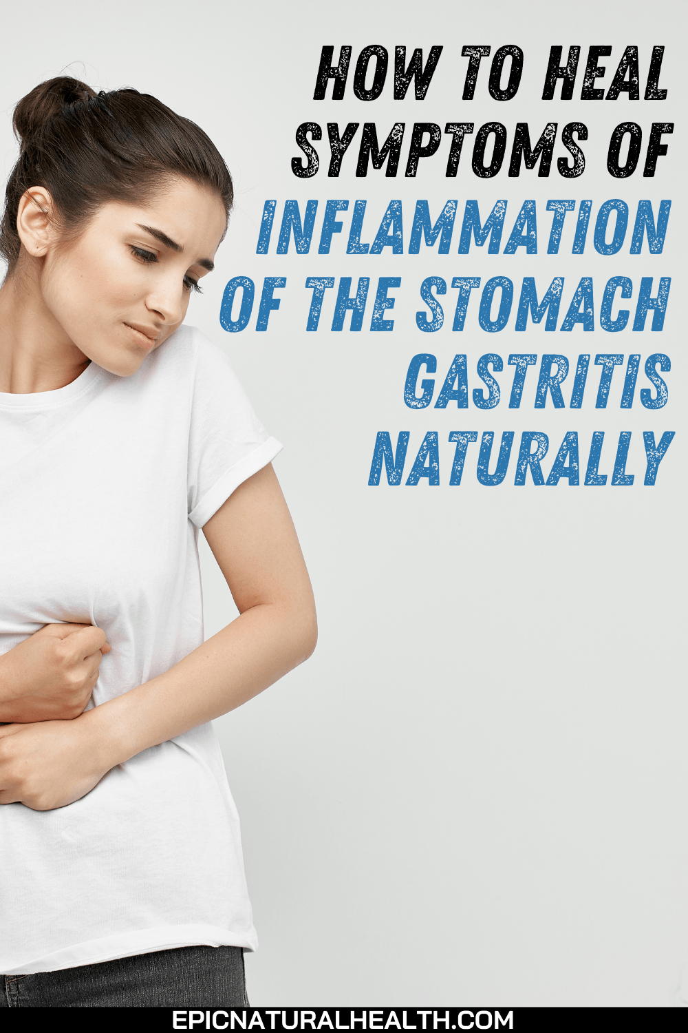 how to heal symptoms of inflammaton of the stomach gastritis naturally