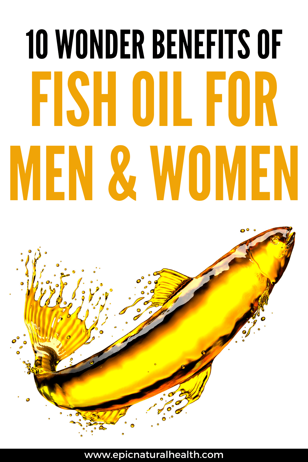 10 Wonder Benefits of Fish Oil for Men & Women