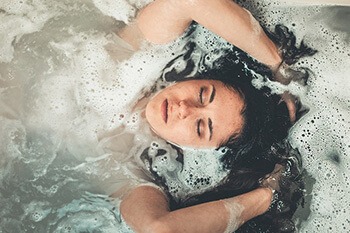 Camphor as a bath soak can soothe your muscles