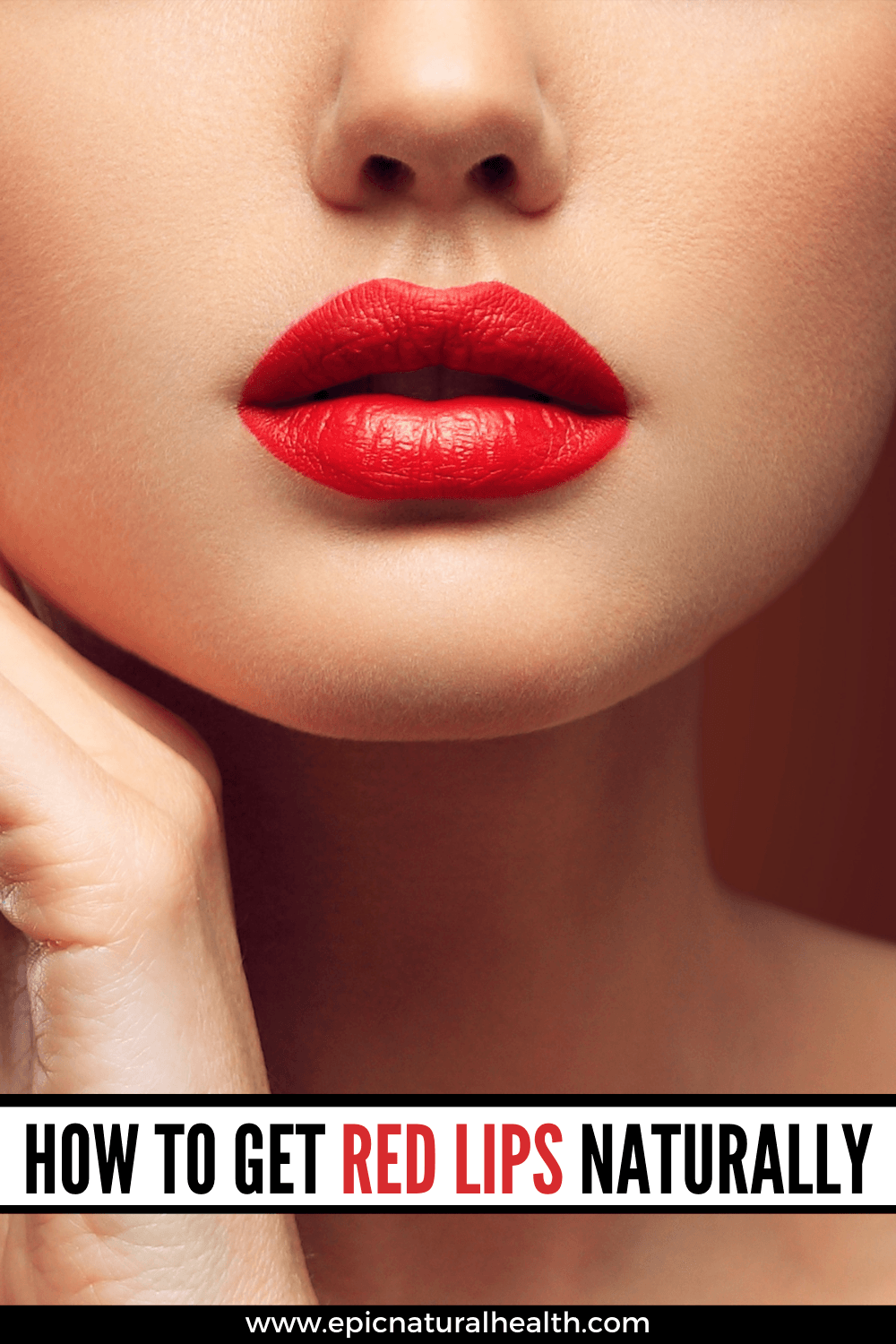 How to get red lips naturally