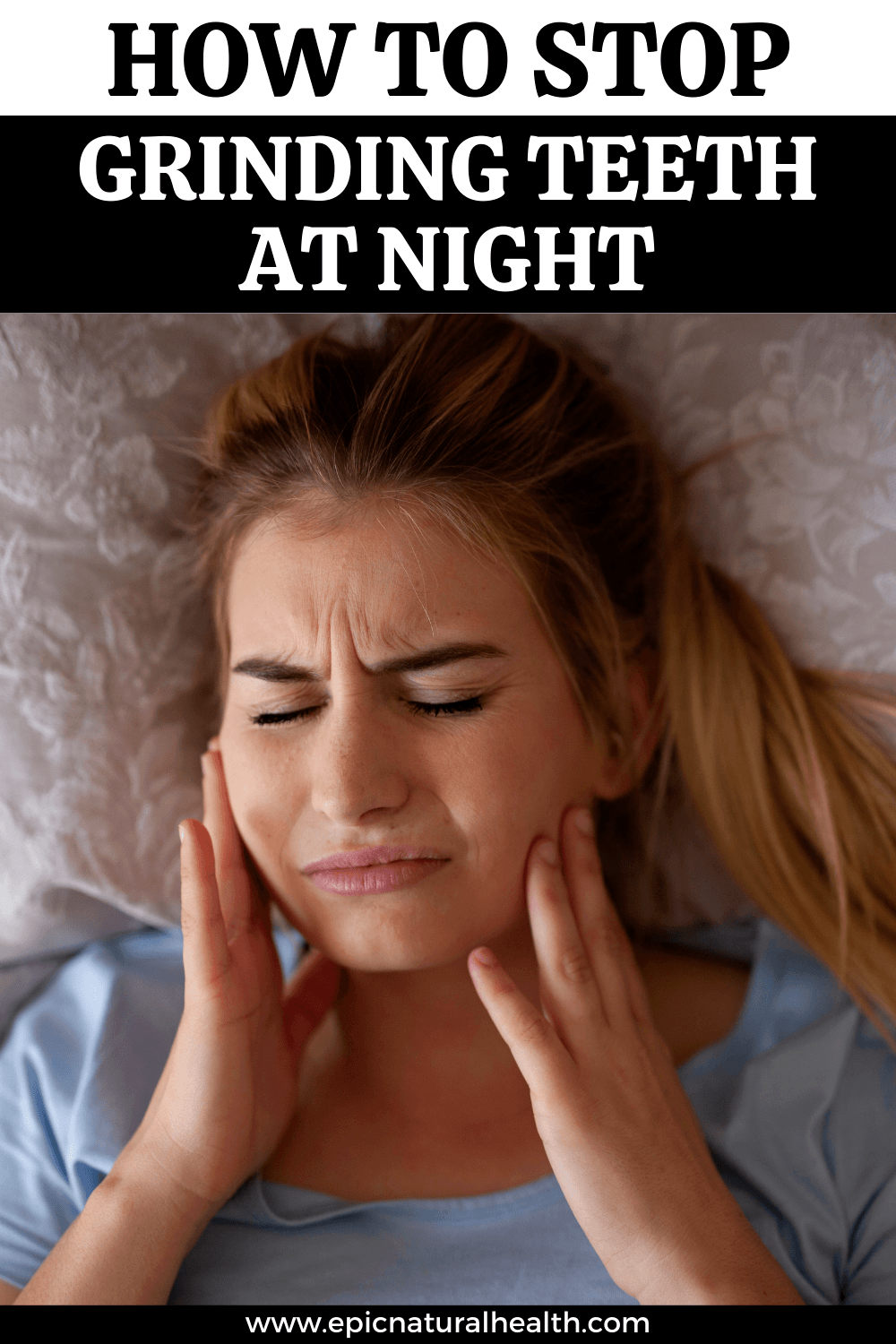 How to stop grinding teeth at night