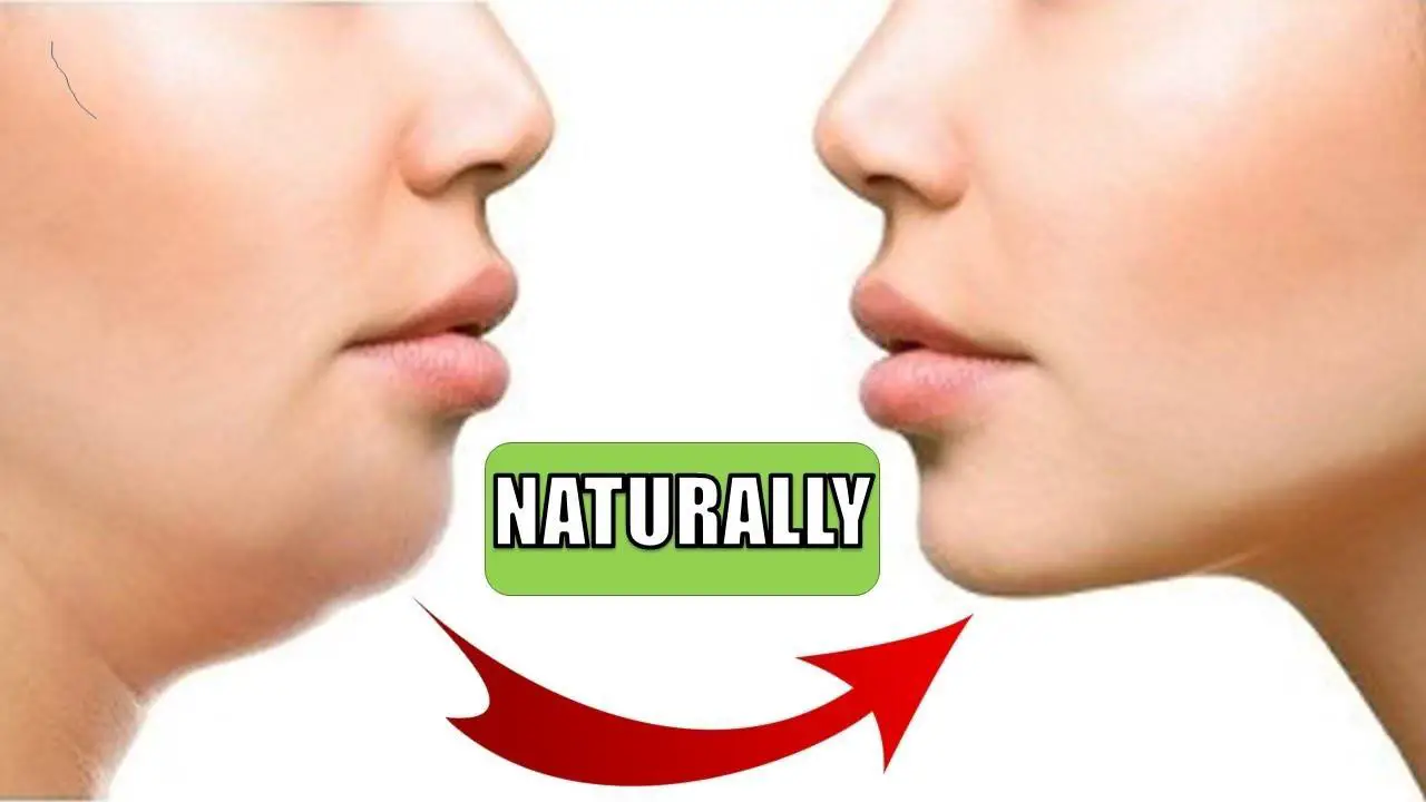 Natural ways to get rid of double chin