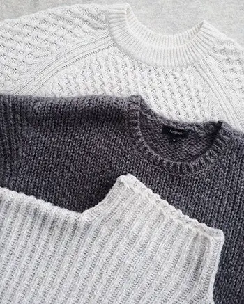 Remove pilling in knitwear using sponge