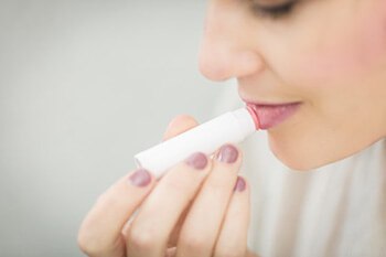 Try replacing commercial lip balms with natural alternatives