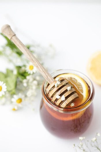 You can add an optional drizzle of honey and a squeeze of lemon juice to your barley water