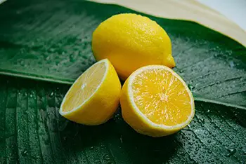 lemon can also help remove white spots