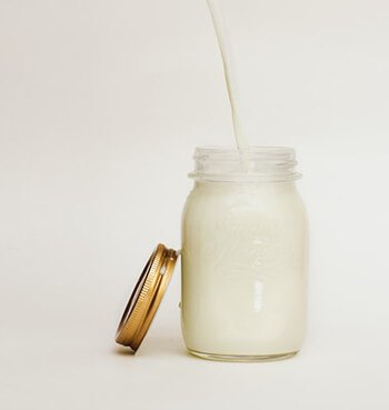 Freeze milk and water to remove dead skin cells and give skin a natural glow