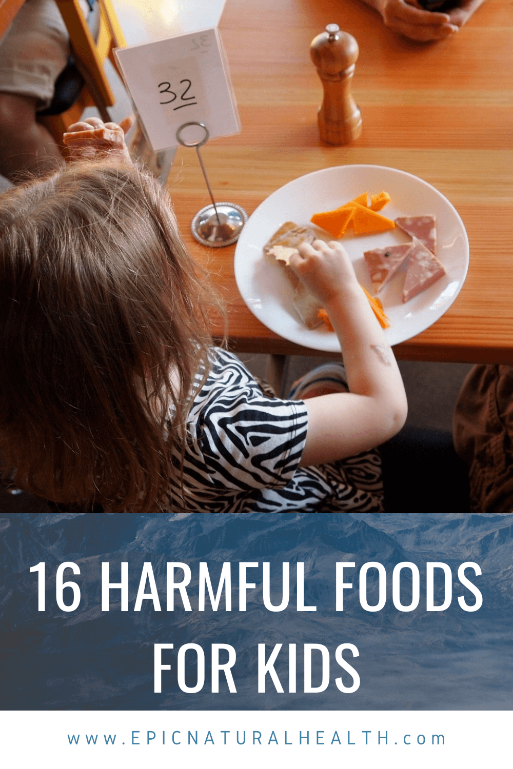 HARMFUL FOODS for kids