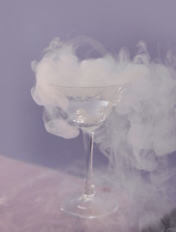 Use dry ice to attract mosquitoes and trap them