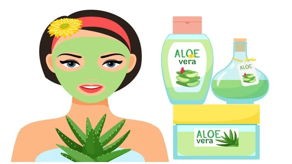 aloe vera gel face