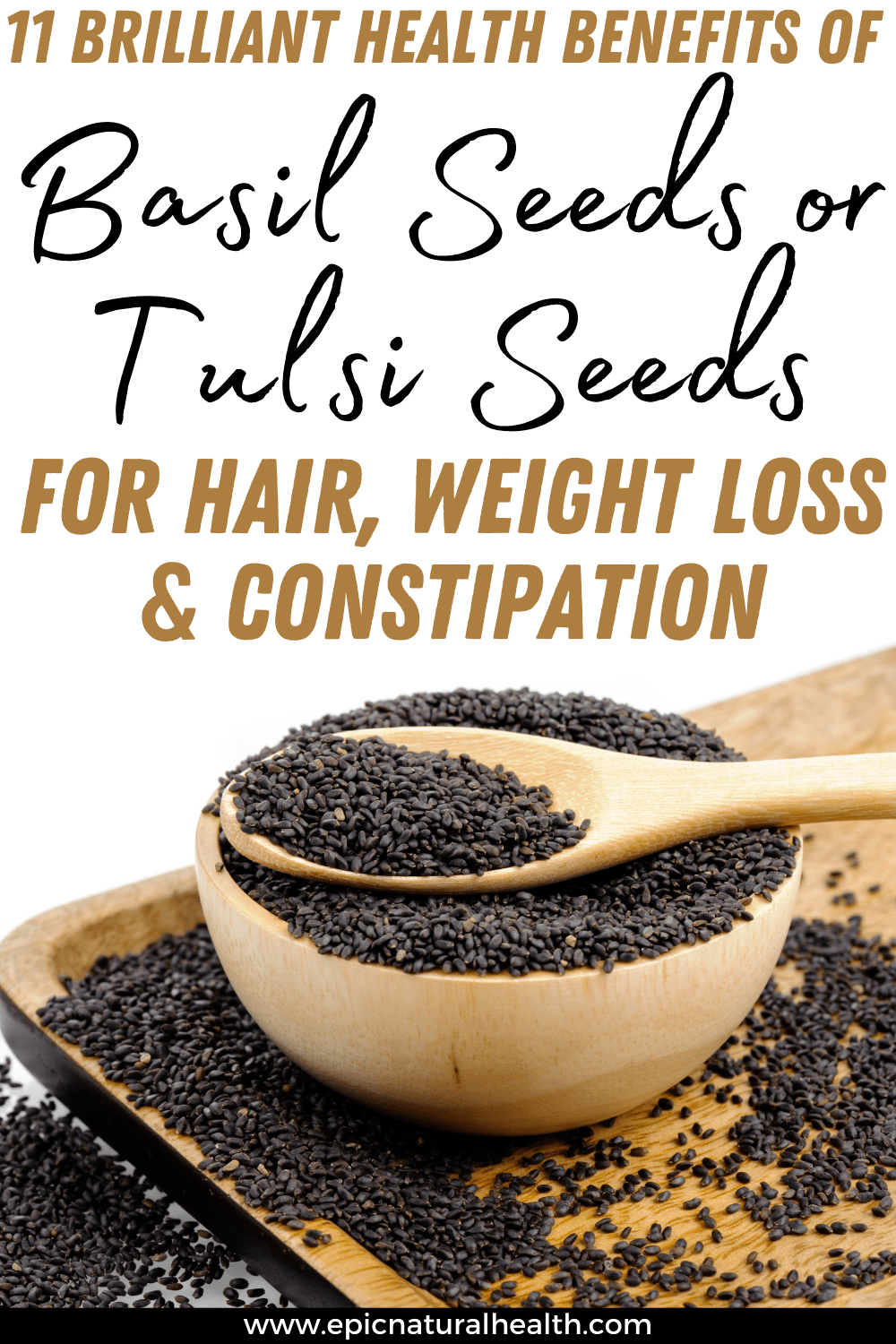 benefits of tulsi seeds for hair weight loss and constipation