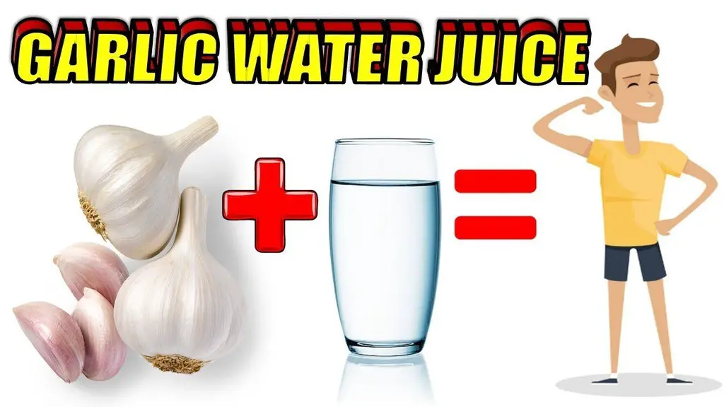 garlic water juice