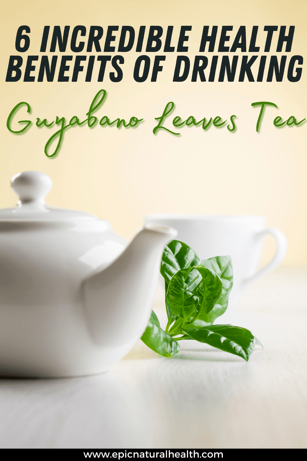health benefits of drinking guyabano leaves tea