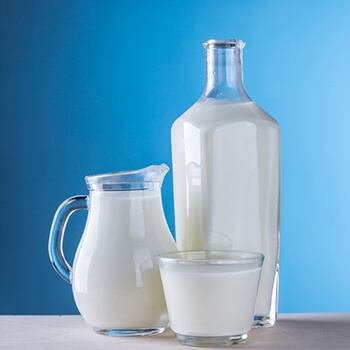 milk prevents the build-up of acid in the stomach