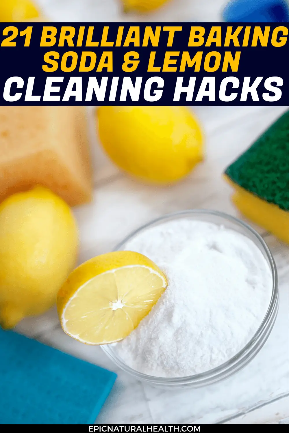 baking soda and lemon cleaning hacks