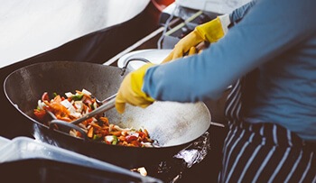 cooking with coconut oil instead of vegetable oil