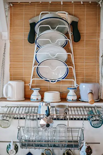 freshen up dish rack