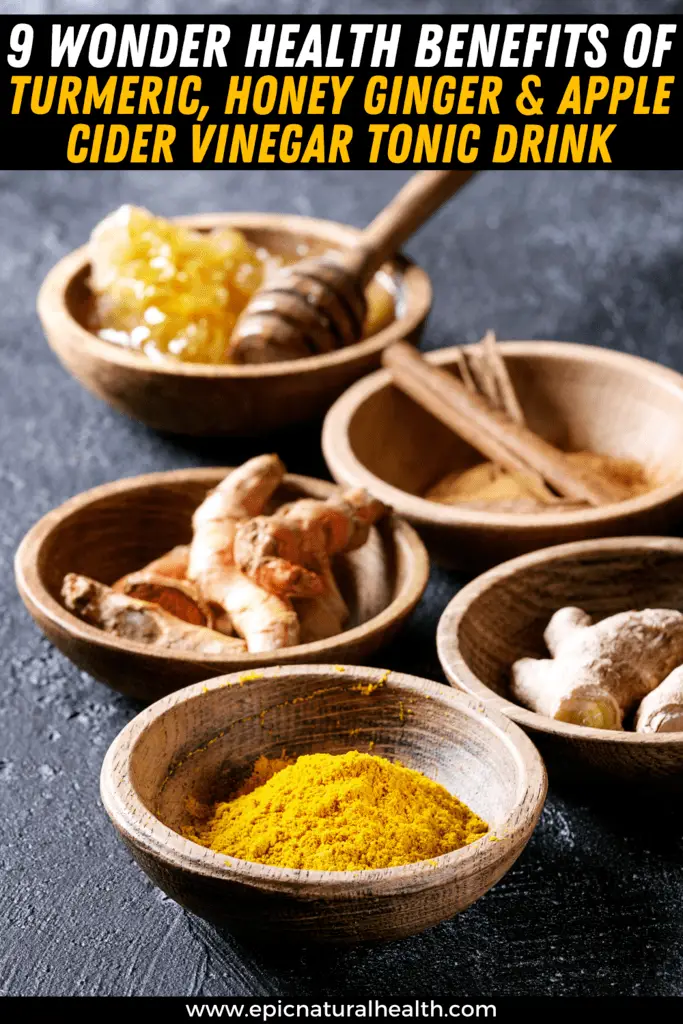 apple cider vinegar with turmeric and ginger benefits