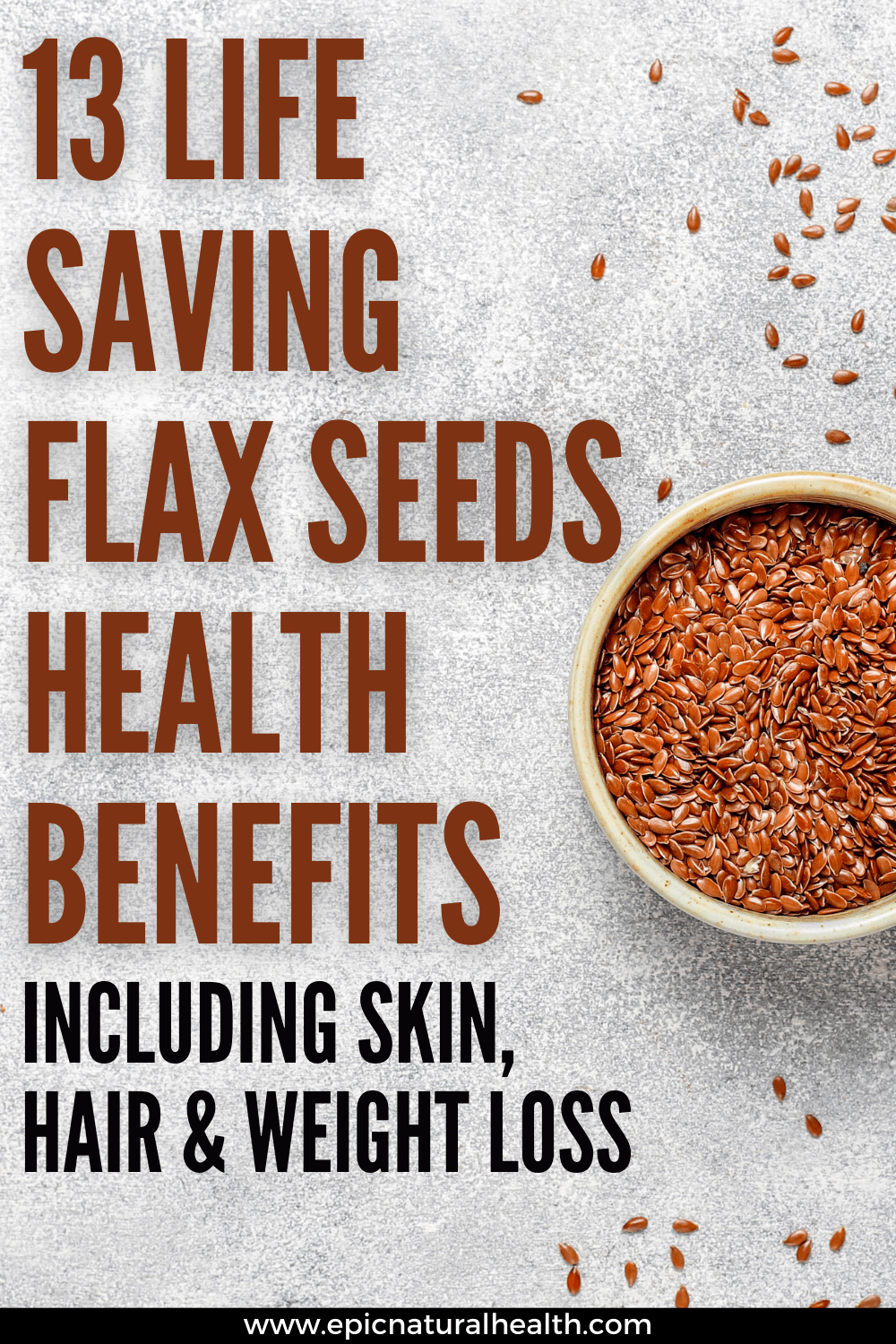 life saving flaxseeds health benefits